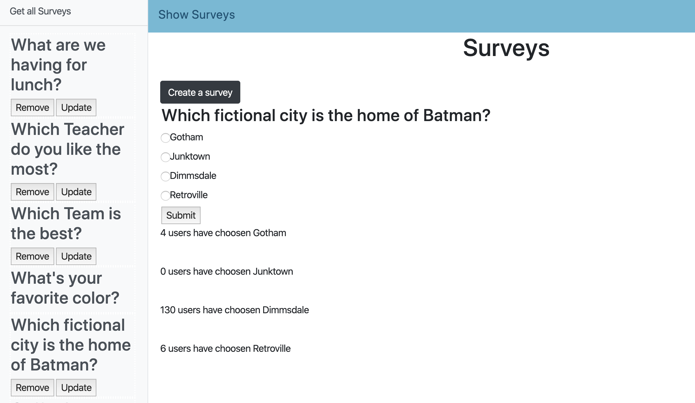 SurveyProject